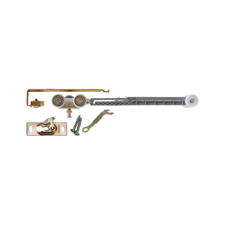 Johnson Hardware Mill Silver Aluminum Soft Close Pocket Door Frame Kit 5001312